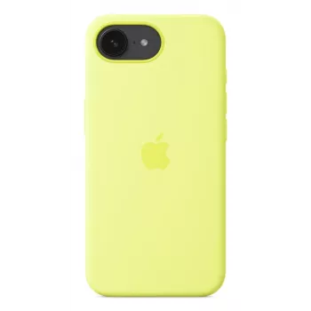 Apple Silikoninis Dėklas MGYW4ZM/A Geltonas iPhone 16e 15,5 cm (6,1 inch)