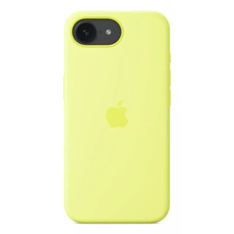 Apple Silikoninis Dėklas MGYW4ZM/A Geltonas iPhone 16e 15,5 cm (6,1 inch)
