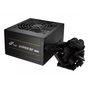 FSP HYPER 80+ PRO 450W maitinimo blokas ATX ATX3.1 juodas, 450 W, 200-240 V, 50/60 Hz, 3 A, aktyvus, 85 W