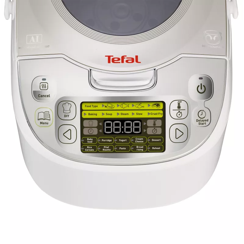 Tefal RK8121 daugiafunkcis puodas 5 L 750 W sidabrinis, baltas