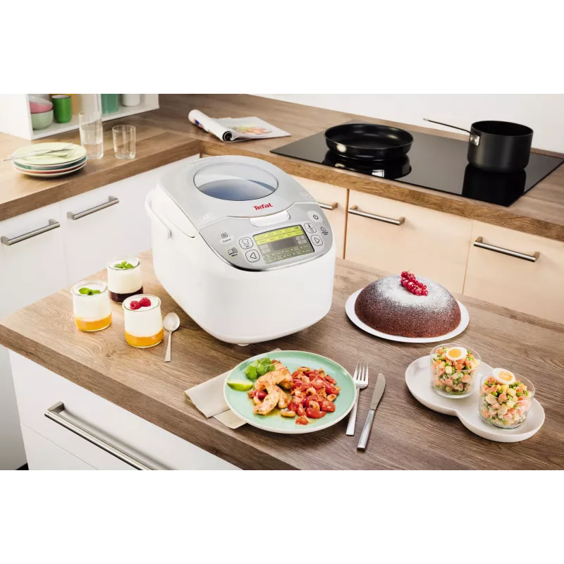 Tefal RK8121 daugiafunkcis puodas 5 L 750 W sidabrinis, baltas