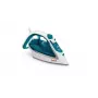 Tefal EasyGliss Plus FV5718 sausas ir garinis lygintuvas su Durilium padu 2400 W Turkio, Baltas