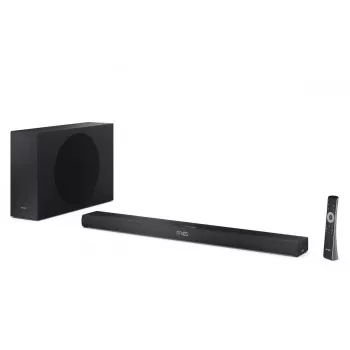 Sharp HT-SBW320 2.1 kanalų ultragarso juosta su belaidžiu žemųjų dažnių garsiakalbiu, Dolby Atmos / DTS Virtual:X
