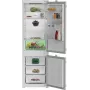 Įmontuojamas šaldytuvas-šaldiklis BEKO B3BCNA294HS — 270 L bendras, LED ekranas, E klasė, baltas