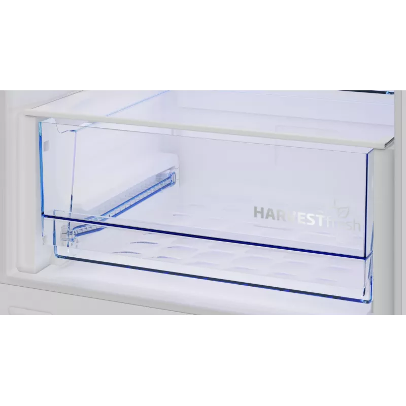 Įmontuojamas šaldytuvas-šaldiklis BEKO B3BCNA294HS — 270 L bendras, LED ekranas, E klasė, baltas