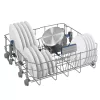 BEKO BDIN38542P įmontuojama indaplovė, 60 cm, 15 komplektų, 8 programos, energijos klasė C, ekranas, AquaStop, balta