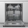 BEKO BDIN38542P įmontuojama indaplovė, 60 cm, 15 komplektų, 8 programos, energijos klasė C, ekranas, AquaStop, balta