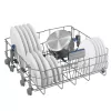 Visiškai įmontuojamas indaplovė BEKO BDIN36532 — 15 komplektų, 60 cm, Nerūdijantis plienas, 45 dB, Energijos klasė D