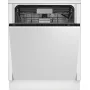 Visiškai įmontuojamas indaplovė BEKO BDIN36532 — 15 komplektų, 60 cm, Nerūdijantis plienas, 45 dB, Energijos klasė D