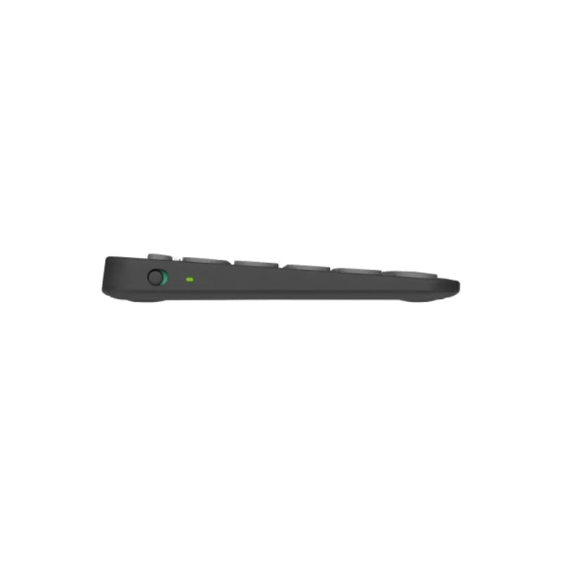 Logitech Pebble Keys 2 K380s belaidė klaviatūra Universal RF Wireless + Bluetooth QWERTY US International Graphite
