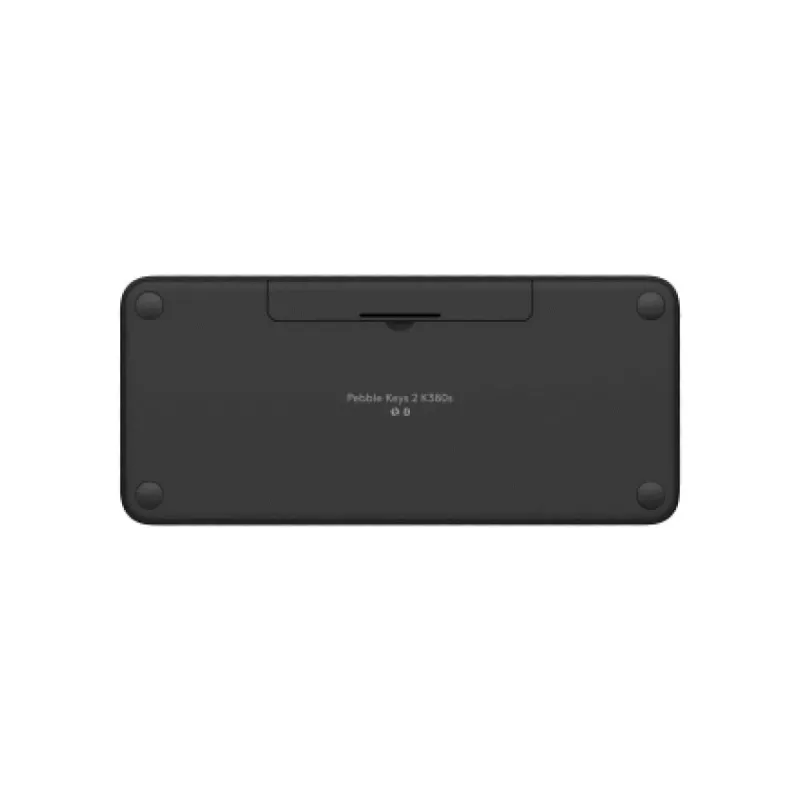 Logitech Pebble Keys 2 K380s belaidė klaviatūra Universal RF Wireless + Bluetooth QWERTY US International Graphite