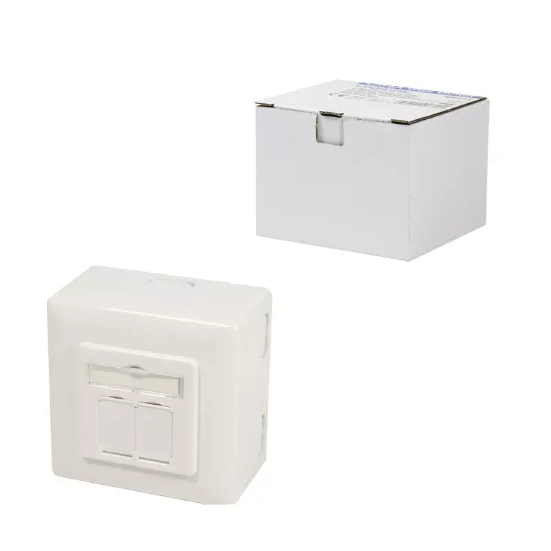 Sieninis lizdas 2 x RJ-45 LogiLink NP0124