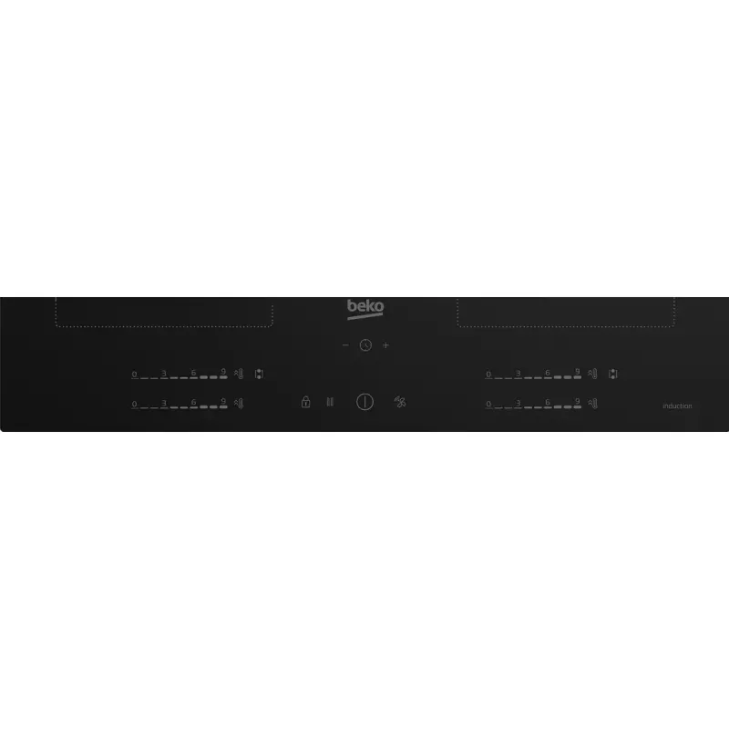 Indukcinė kaitlentė BEKO HII64720QUF2T, 60 cm, 4 zonos, jutiklinis valdymas