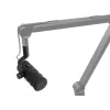 Laidinis PC mikrofonas GENESIS Radium 350D — USB Type-A/Type-C, -48 dB jautrumas, 16–14000 Hz, 2,5 m kabelis, juodas