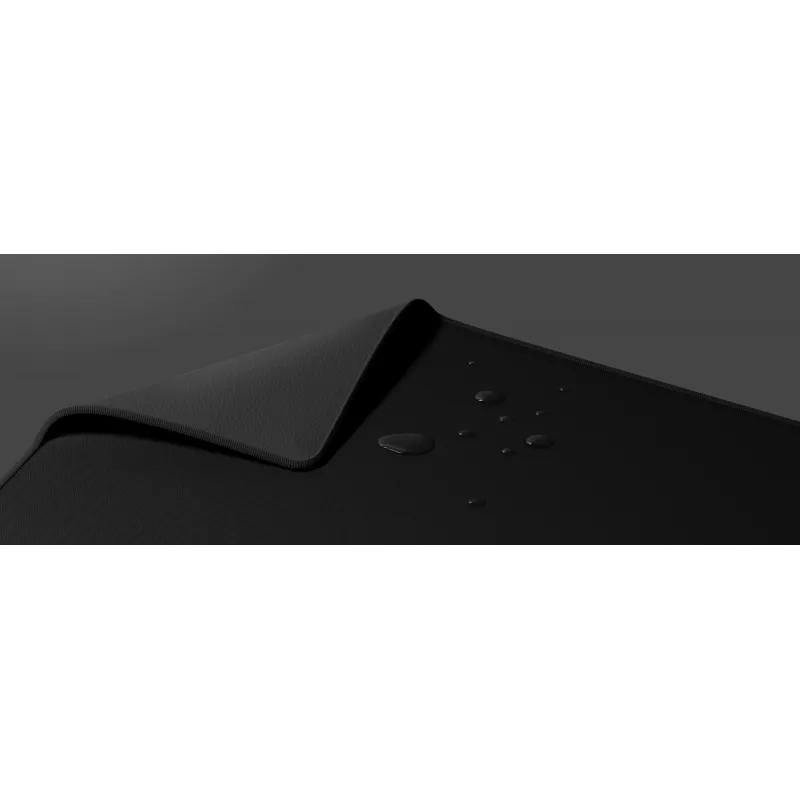 GENESIS Carbon 500 Hyper Logo, juodas, monochromatinis, audinys, guma, žaidimų pelės kilimėlis