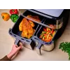 Tefal Dual Easy Fry & Grill EY905D Dviguba 8,3 L 2700 W Karšto oro gruzdintuvė Nerūdijantis plienas