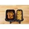 Tefal Dual Easy Fry & Grill EY905D Dviguba 8,3 L 2700 W Karšto oro gruzdintuvė Nerūdijantis plienas