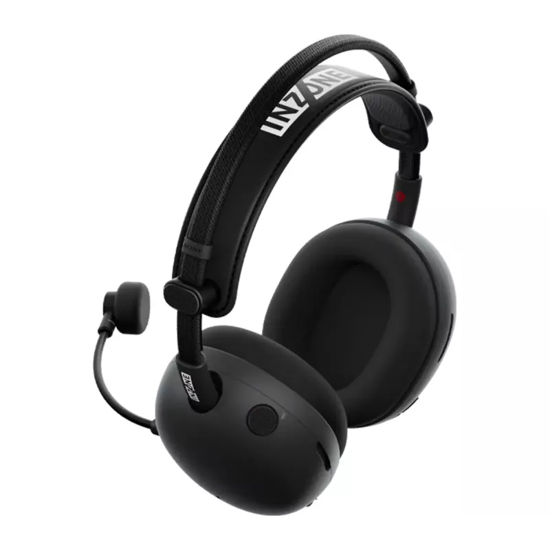 Sony Inzone H9 II belaidžiai ausinių komplektas su triukšmo slopinimu, USB Type-C, Bluetooth, juoda