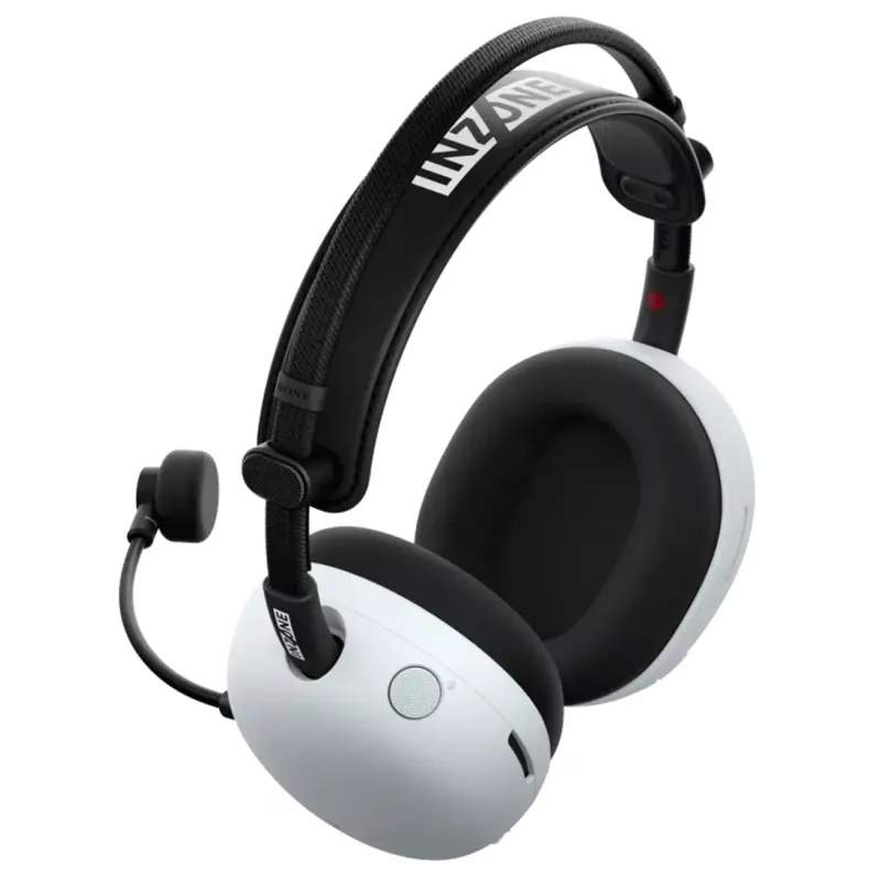 Sony Inzone H9 II belaidės ausinės žaidimams, juodos/baltos