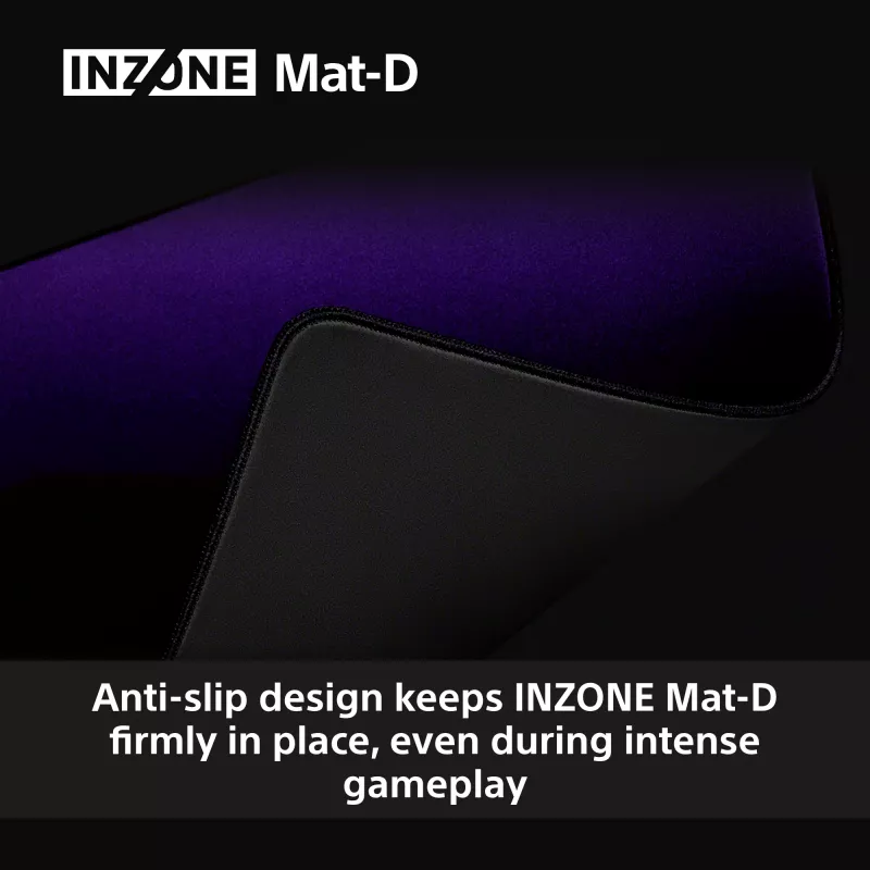 Sony INZONE Mat-D žaidimų pelės kilimėlis juodas