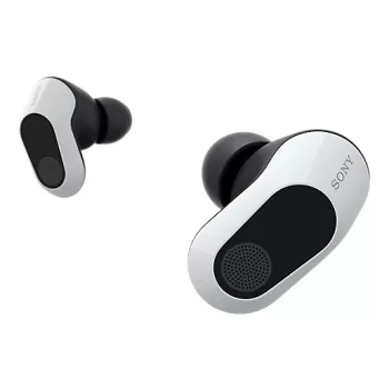 Sony INZONE Buds belaidės ausinės žaidimams, į ausį, Bluetooth, juoda / balta