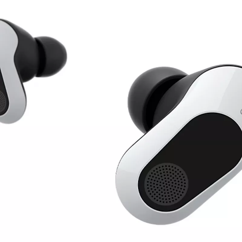 Sony INZONE Buds belaidės ausinės žaidimams, į ausį, Bluetooth, juoda / balta