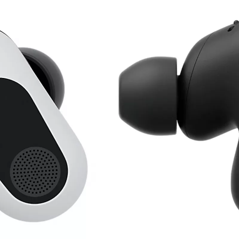 Sony INZONE Buds belaidės ausinės žaidimams, į ausį, Bluetooth, juoda / balta