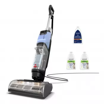 Bissell CrossWave EdgeFind Select vertikalus dulkių siurblys sausam ir šlapiam valymui, bekamerinis, 340 W, juodas, mėlynas