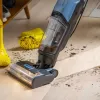 Bissell CrossWave EdgeFind Select vertikalus dulkių siurblys sausam ir šlapiam valymui, bekamerinis, 340 W, juodas, mėlynas