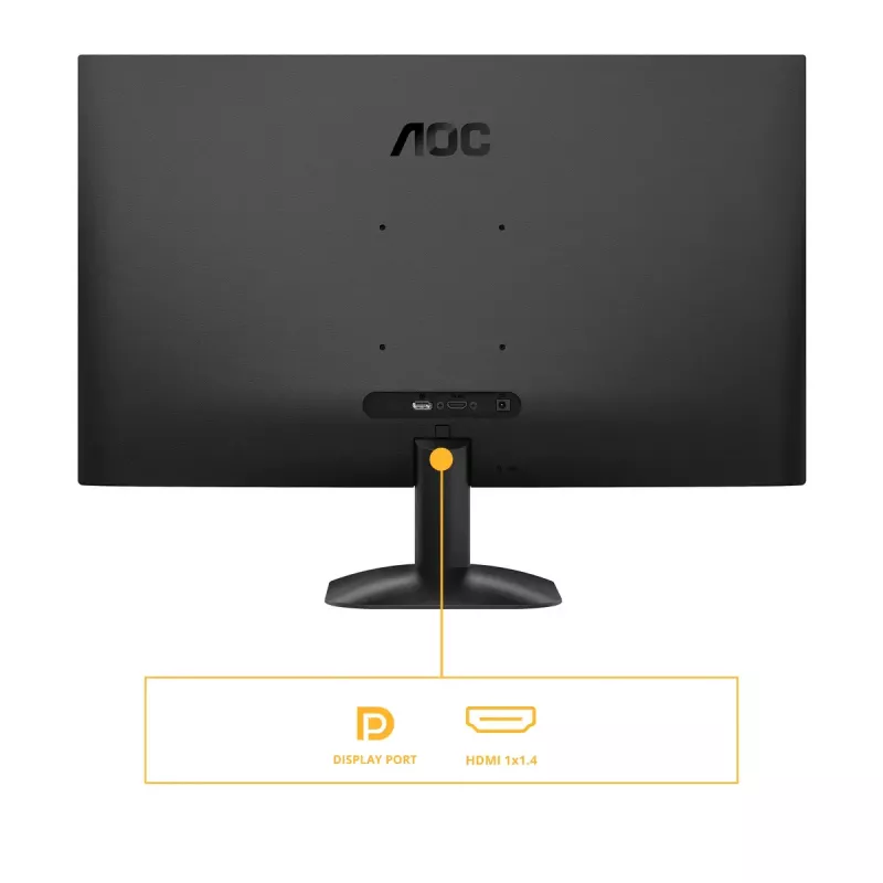 AOC B3 Q27B35E monitorius 68.6 cm (27 col.) 2560 x 1440 pikselių Quad HD LED juodas