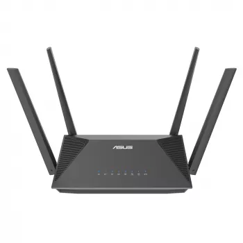 ASUS RT-AX52 Pro AX3000 belaidis maršrutizatorius Gigabit Ethernet dviejų juostų (2,4 GHz / 5 GHz) Juodas