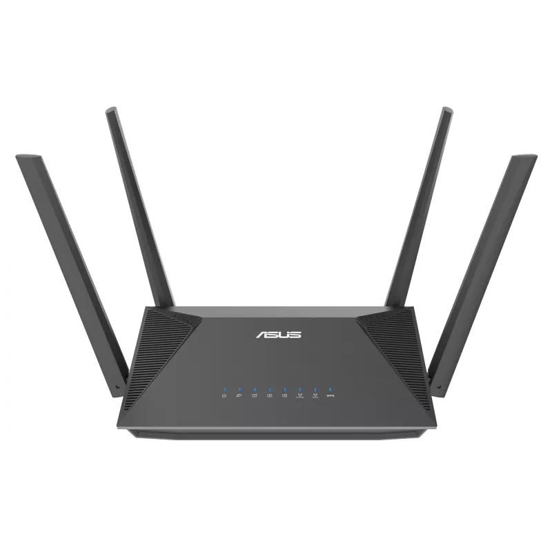 ASUS RT-AX52 Pro AX3000 belaidis maršrutizatorius Gigabit Ethernet dviejų juostų (2,4 GHz / 5 GHz) Juodas