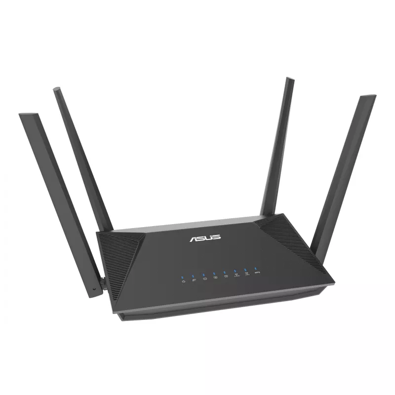 ASUS RT-AX52 Pro AX3000 belaidis maršrutizatorius Gigabit Ethernet dviejų juostų (2,4 GHz / 5 GHz) Juodas