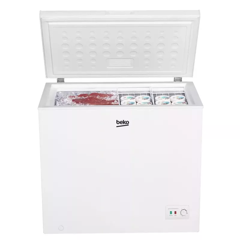 Šaldiklis skryninis BEKO CF200EWN — 198 L, energijos klasė E, 40 dB, baltas