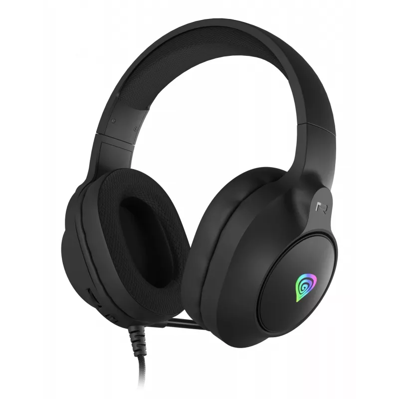 Ausinės GENESIS NEON 213, laidinės, juodos, 20-20000 Hz, 302 g