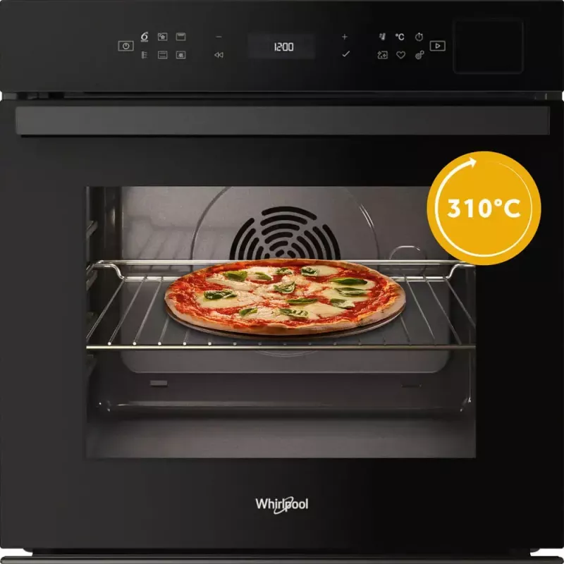 Įmontuojama elektrinė orkaitė Whirlpool WOI6A8FPT1SBA 73 L juoda, liečiamas valdymas
