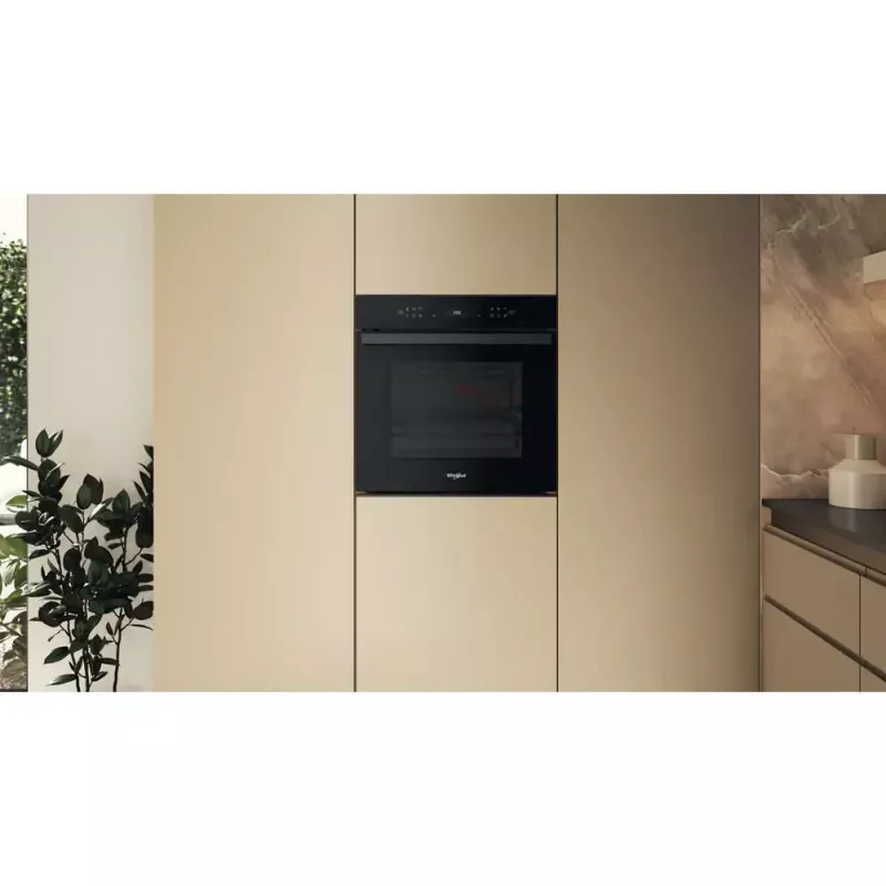 Įmontuojama elektrinė orkaitė Whirlpool WOI6A8FPT1SBA 73 L juoda, liečiamas valdymas