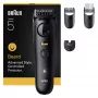 Barzdos kirpimo mašinėlė BRAUN BT5520 — 0,5–20 mm, 40 ilgio pakopų, įkraunama, 120 min baterija, juoda