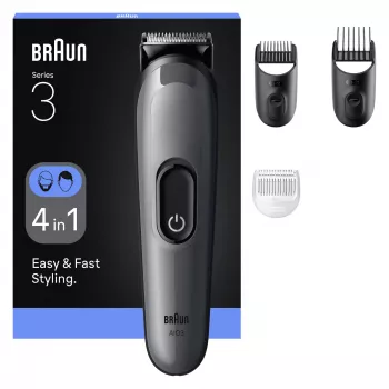 Braun All-in-One Series 3 AIO3500 4-in-1 priežiūros rinkinys
