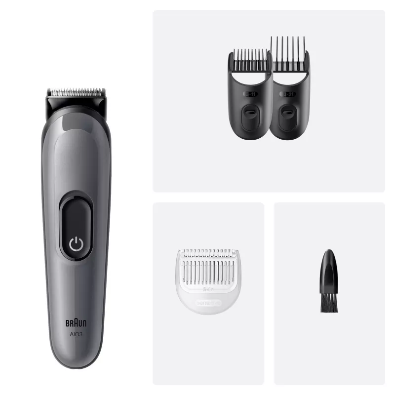 Braun All-in-One Series 3 AIO3500 4-in-1 priežiūros rinkinys