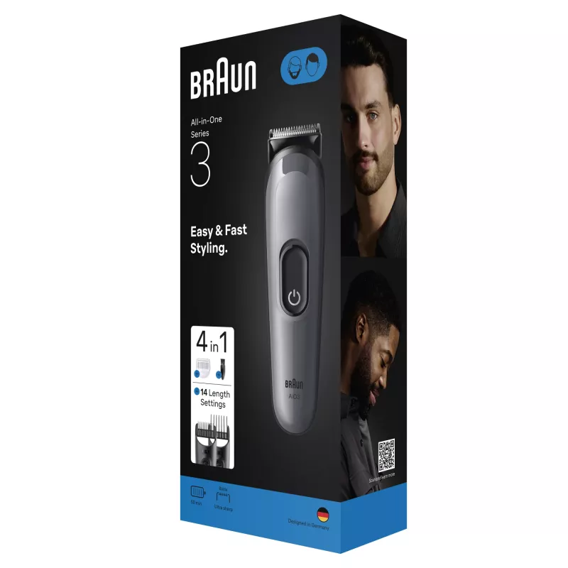 Braun All-in-One Series 3 AIO3500 4-in-1 priežiūros rinkinys