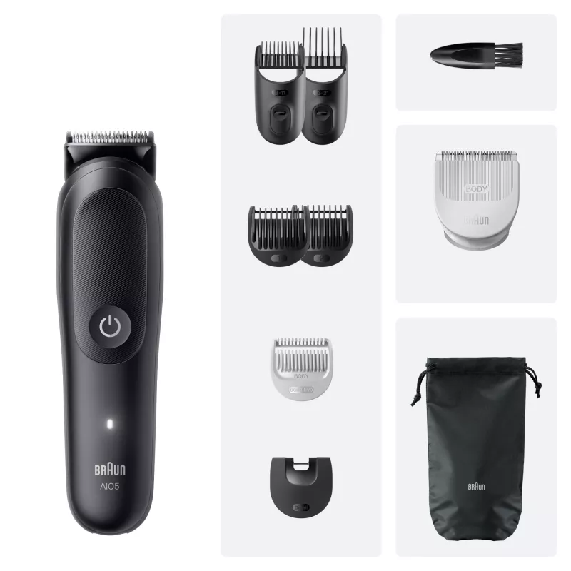 Braun 80789921 plaukų kirpimo mašinėlė, juoda, 21, ličio jonų (Li-Ion) akumuliatorius