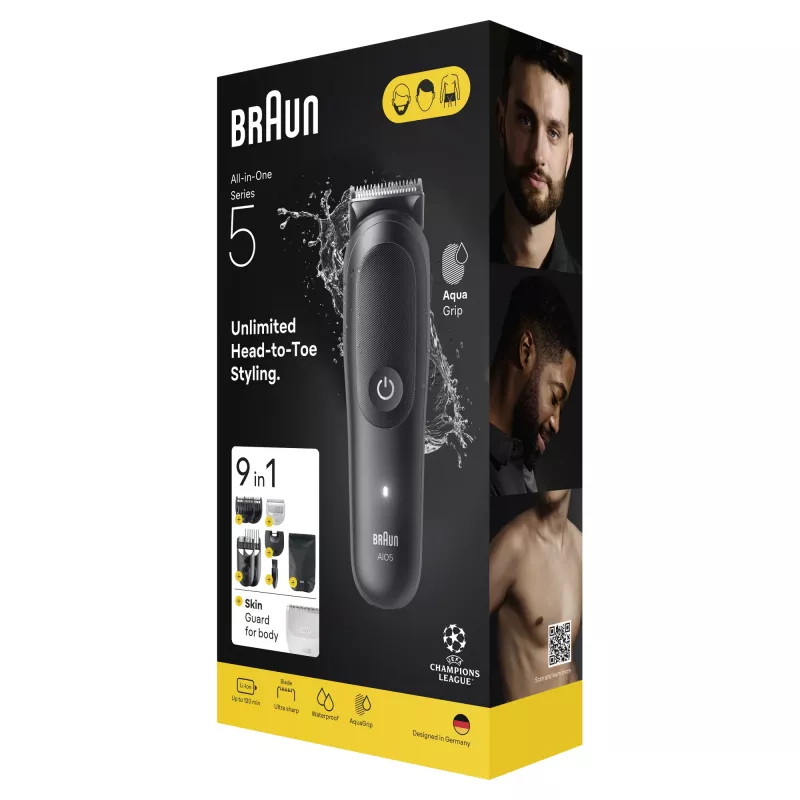 Braun 80789921 plaukų kirpimo mašinėlė, juoda, 21, ličio jonų (Li-Ion) akumuliatorius
