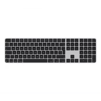 Apple Magic Keyboard su Touch ID ir skaitmeniniu klavišų bloku, skirtas Apple Silicon, juodas, QWERTY UK (MXK83Z/A)