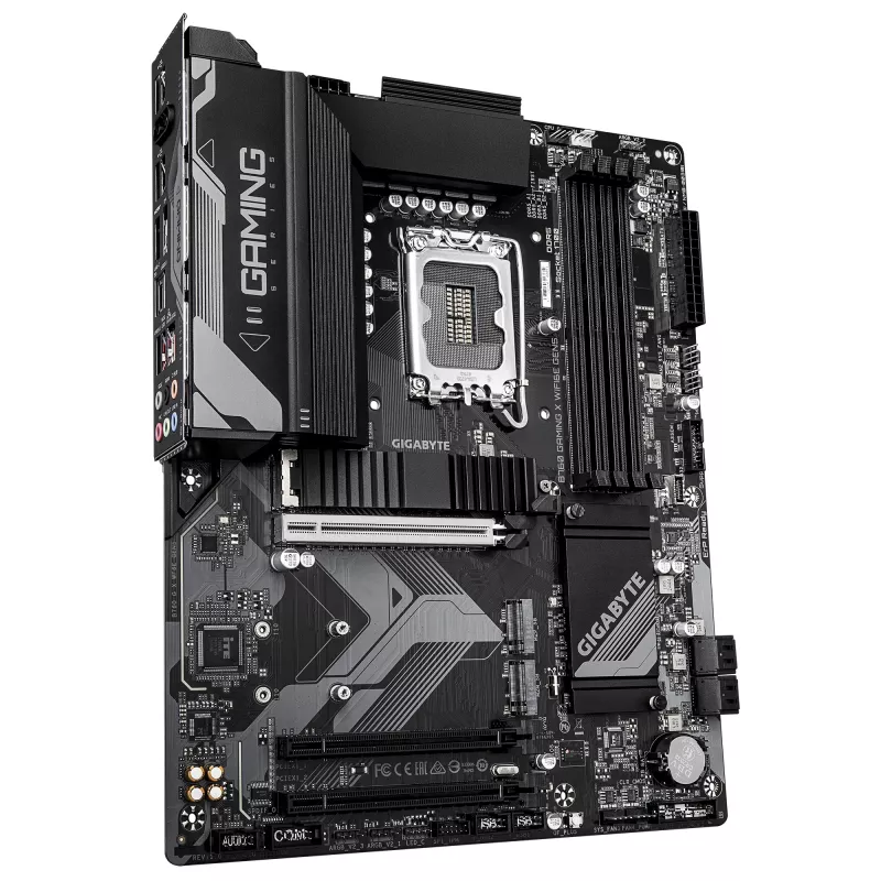 Motininė plokštė GIGABYTE B760 GAMING X WIFI6E GEN5, Intel B760, LGA 1700, ATX, DDR5 iki 256 GB, PCIe 5.0, Wi‑Fi 6E, 2,5Gb LAN