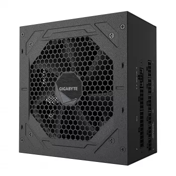 GIGABYTE UD1000GM PG5 V2 maitinimo blokas – PCIe Gen 5.1, 80 PLUS Gold, pilnai modulinis, 120 mm ventiliatorius, ATX 3.1 suderinamas, EU kištukas