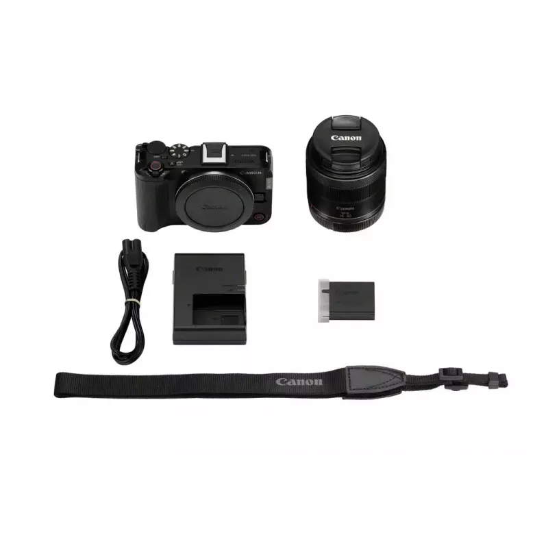 Veidrodinis fotoaparatas Canon EOS R50V 24,2 MP CMOS 4K Ultra HD juodas