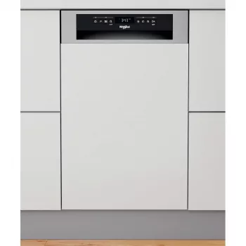 Whirlpool WSBO 3O34 PF X pusiau įmontuojama siaura indaplovė, 10 komplektų
