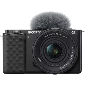 Sony ZV-E10 + E PZ 16-50mm F3.5-5.6 OSS II MILC 24,2 MP CMOS 6000 x 4000 pikselių Juoda