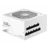 Maitinimo blokas GIGABYTE UD750GM PG5 V2 750W ATX 3.1, 80 PLUS Gold, visiškai modulinis, 8 SATA, 4x (6+2) PCIe, 2x EPS, baltas
